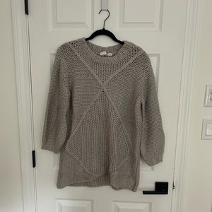 Some Days Lovin grey sweater, size small